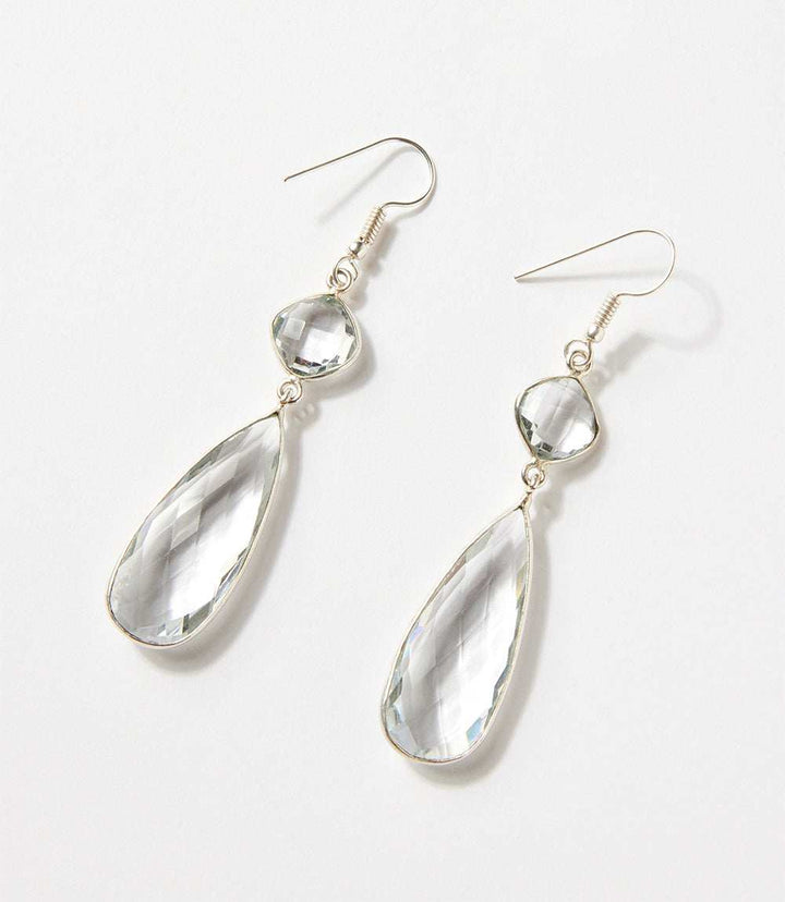 Crystal Drop Earrings