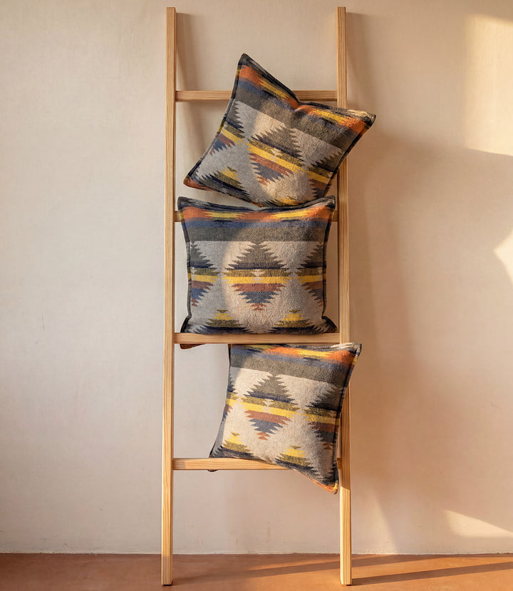 Jacquard Square Throw Pillow