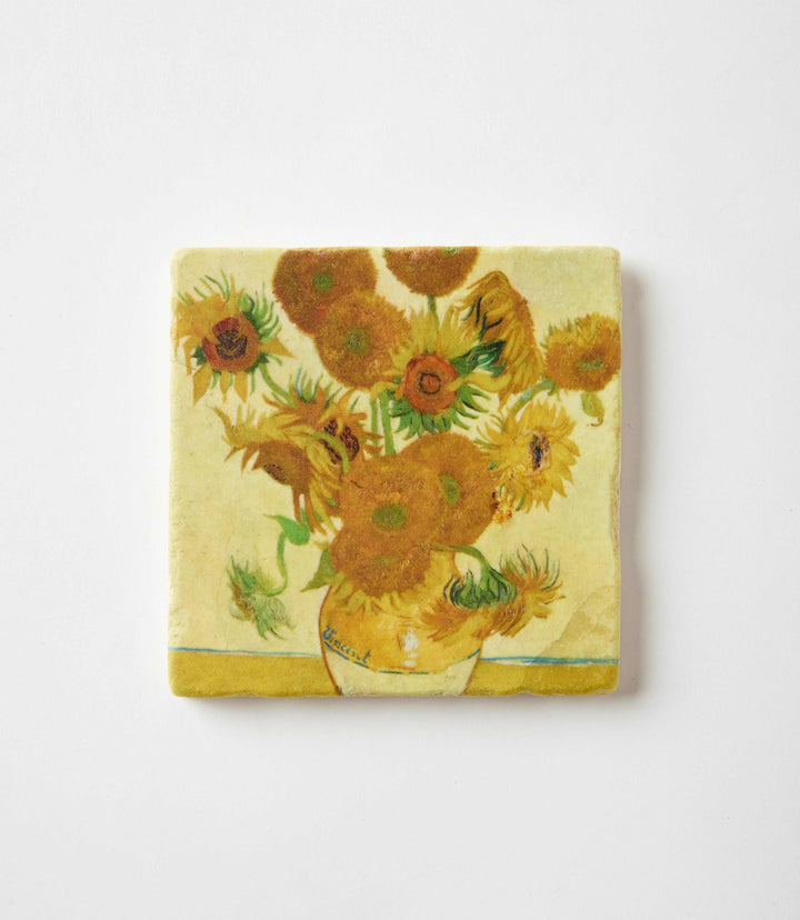 Van Gogh Marble Coasters, Set Of 4