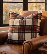 Tartan Plaid Square Throw Pillow