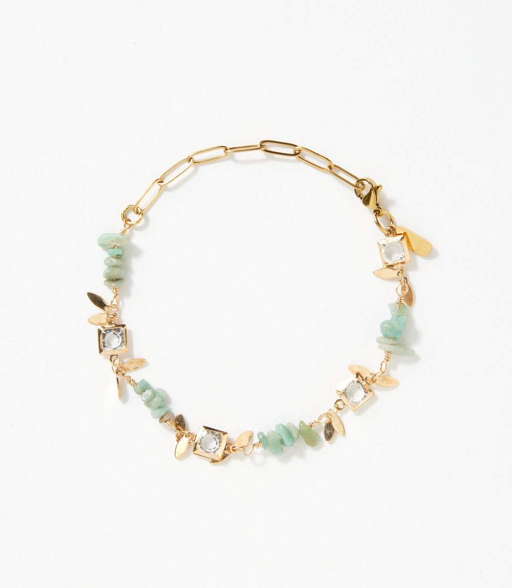 Crystal And Gemstone Bracelet