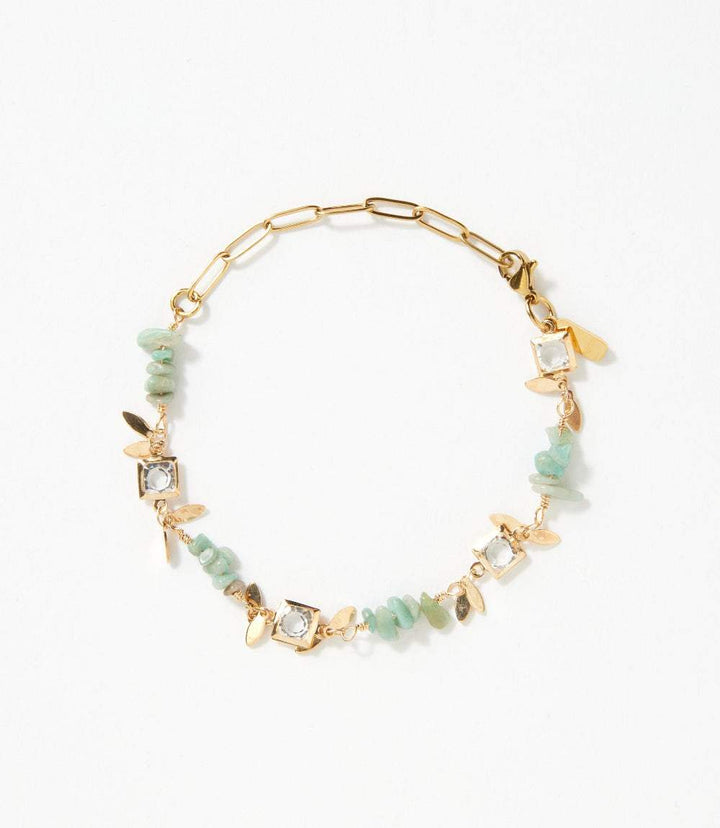 Crystal And Gemstone Bracelet