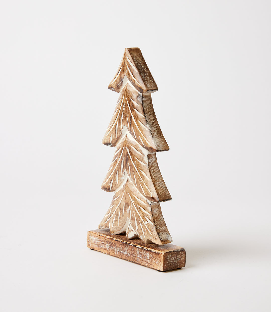 Wooden Pine Trees, Set Of 3