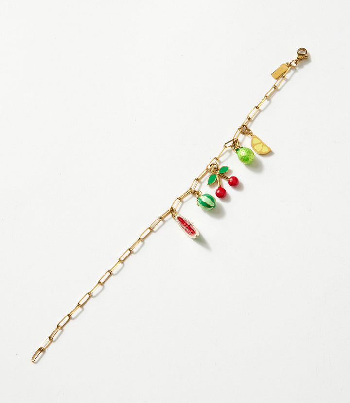 Fruit Charm Bracelet