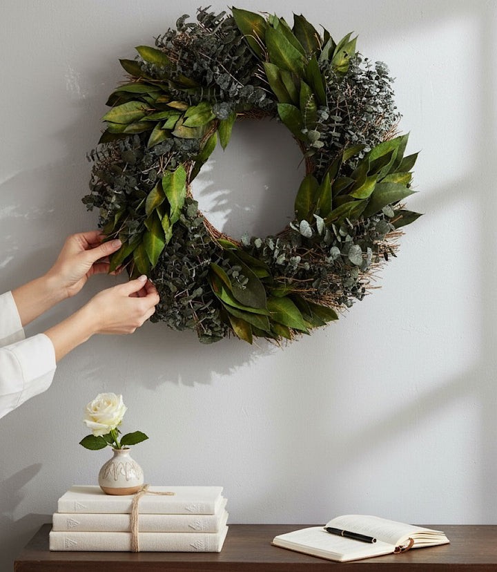 Cottage Greenery Wreath