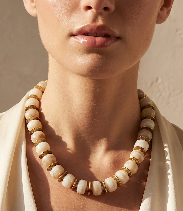 Palm Royale Beaded Necklace