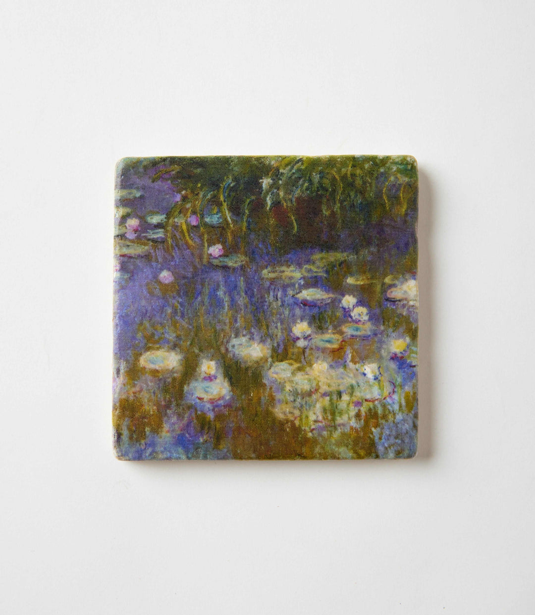 Monet Tile Marble Coasters, Set Of 4
