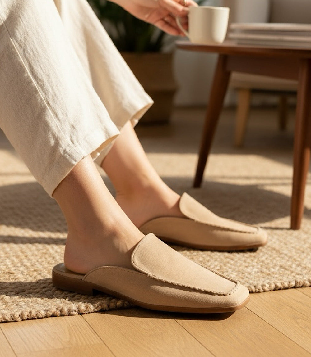 Dolce Vita Bradly Suede Leather Mules