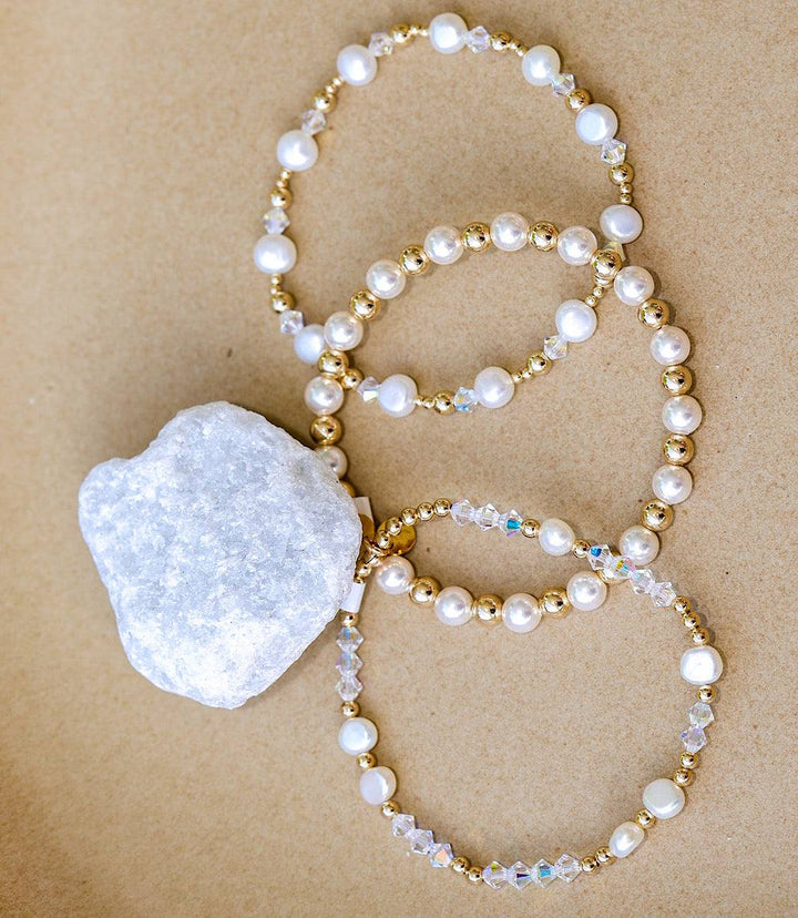 Crystal Beaded Bracelet