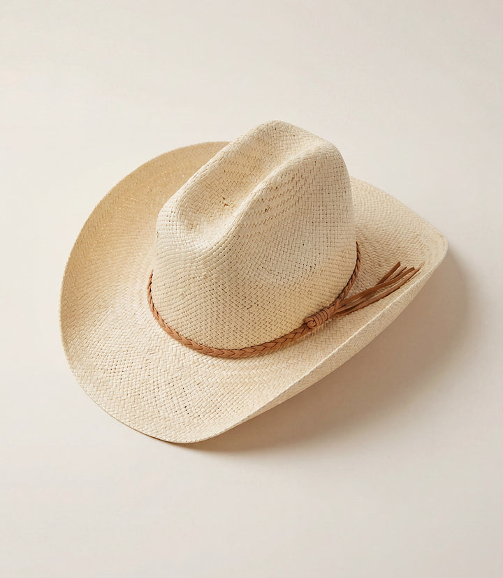 Western Straw Cowboy Hat