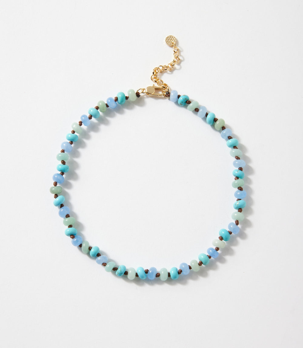Beaded Gemstone Necklace