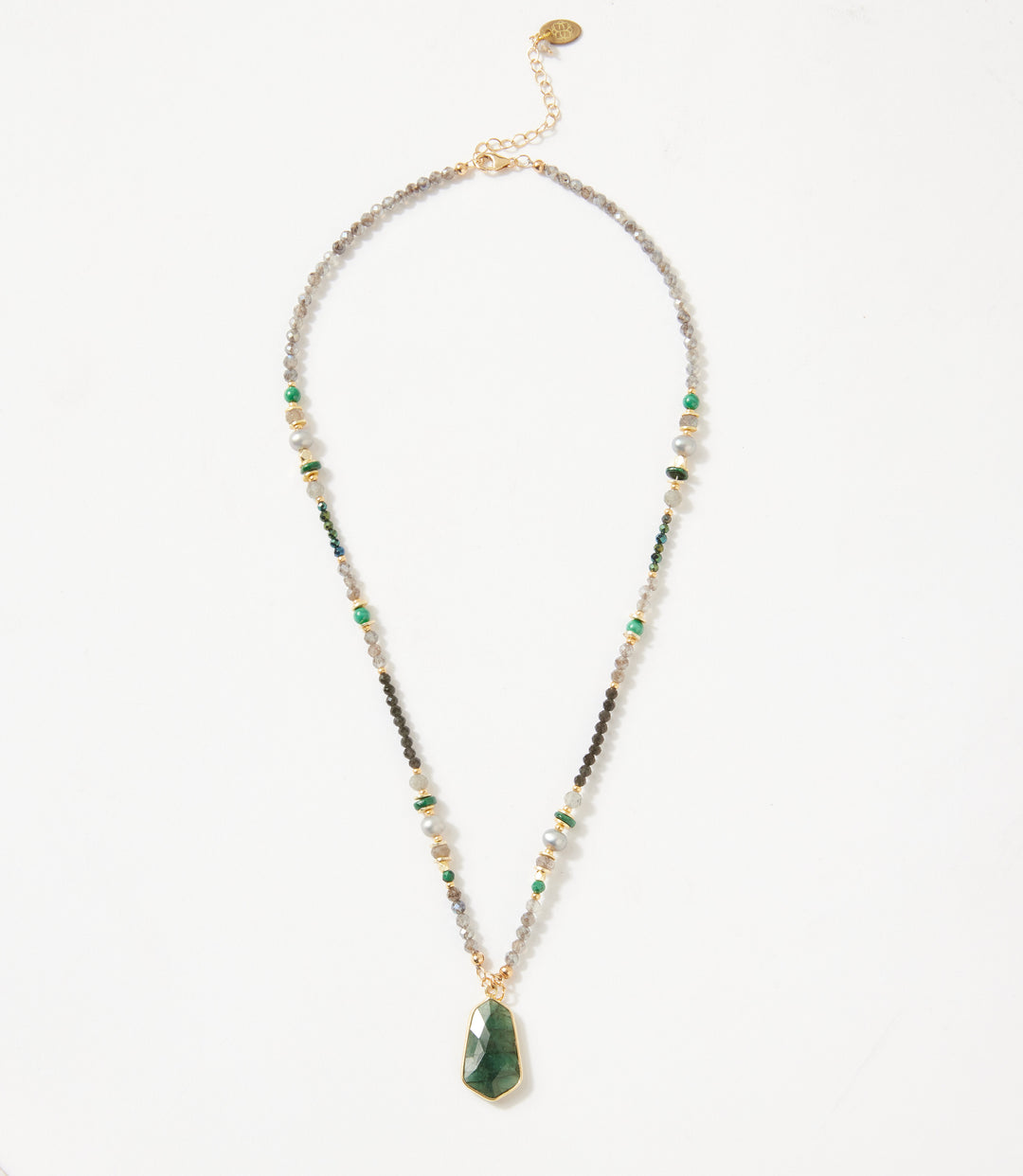 Emerald Pendant Necklace