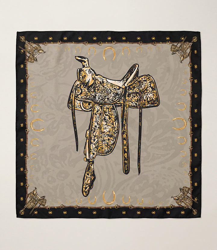Saddle Up Silk Scarf