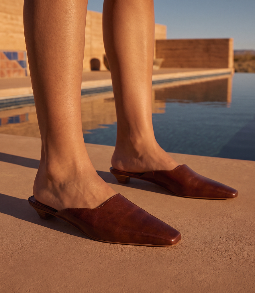 Seychelles Mocktail 2 Kitten Heel Mules – Karen Kane