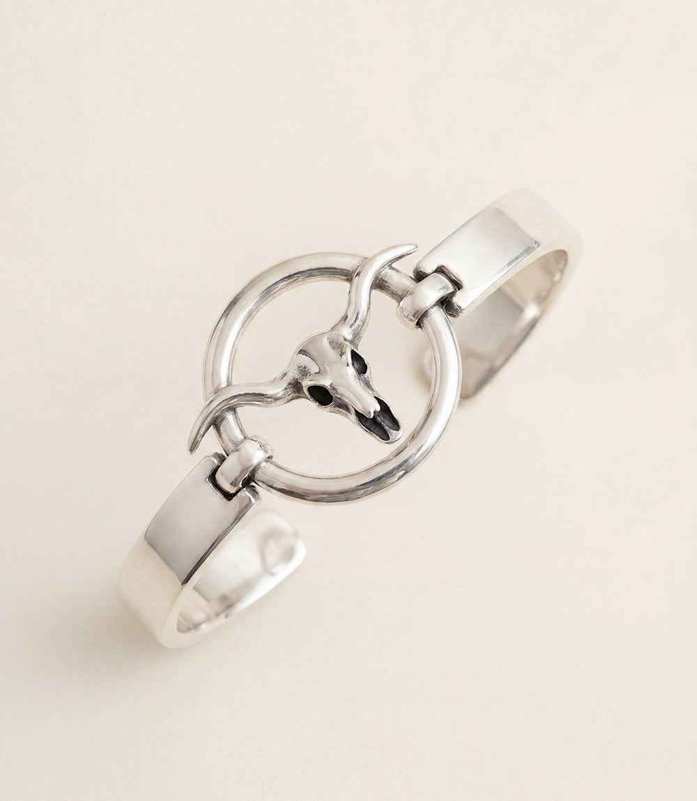 Longhorn Link Cuff Bracelet