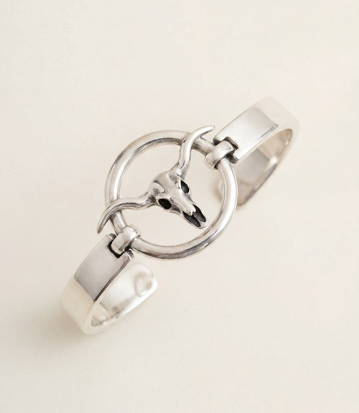 Longhorn Link Cuff Bracelet