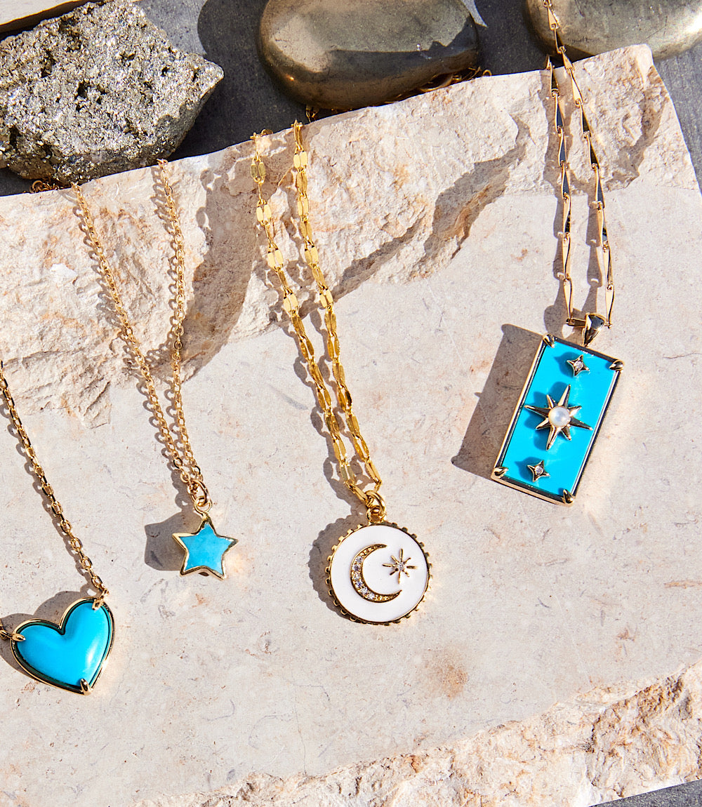 Turquoise Star Necklace