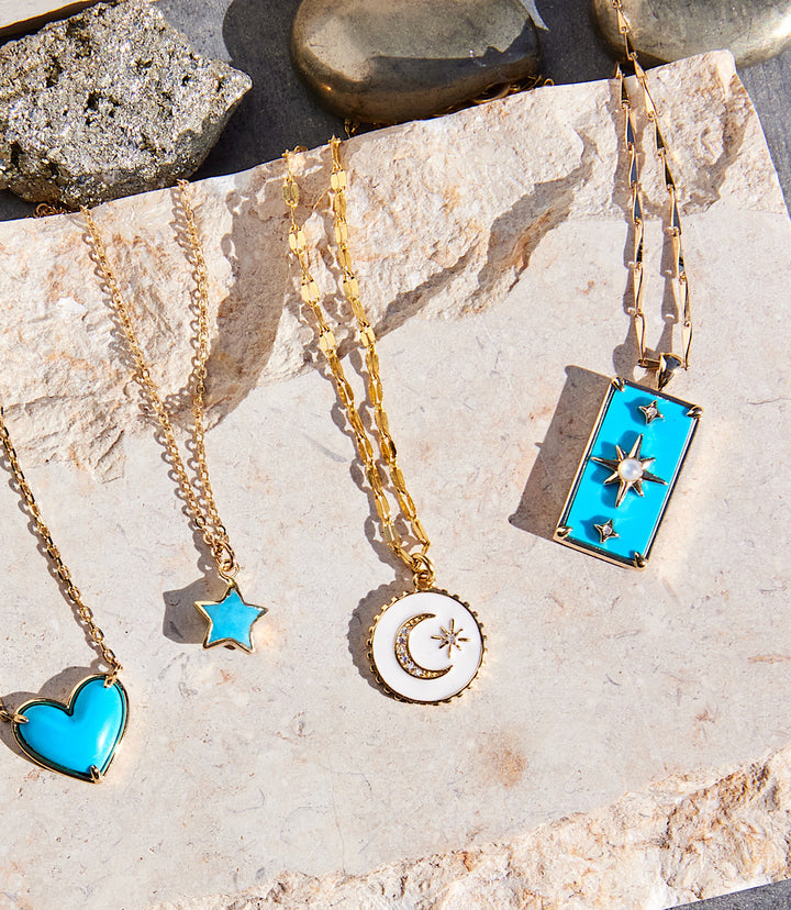 Turquoise Star Necklace
