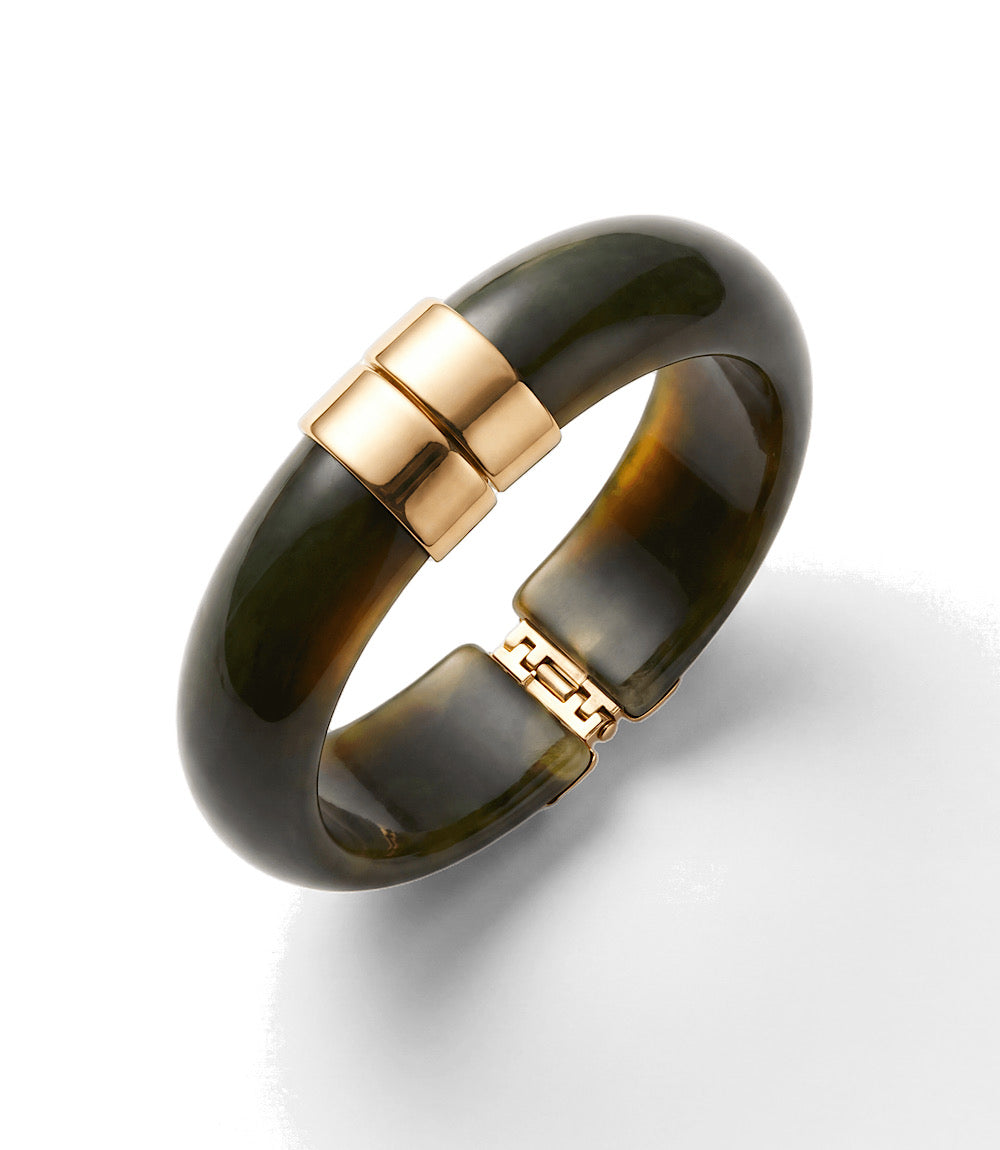 Lucite Bangle Bracelet