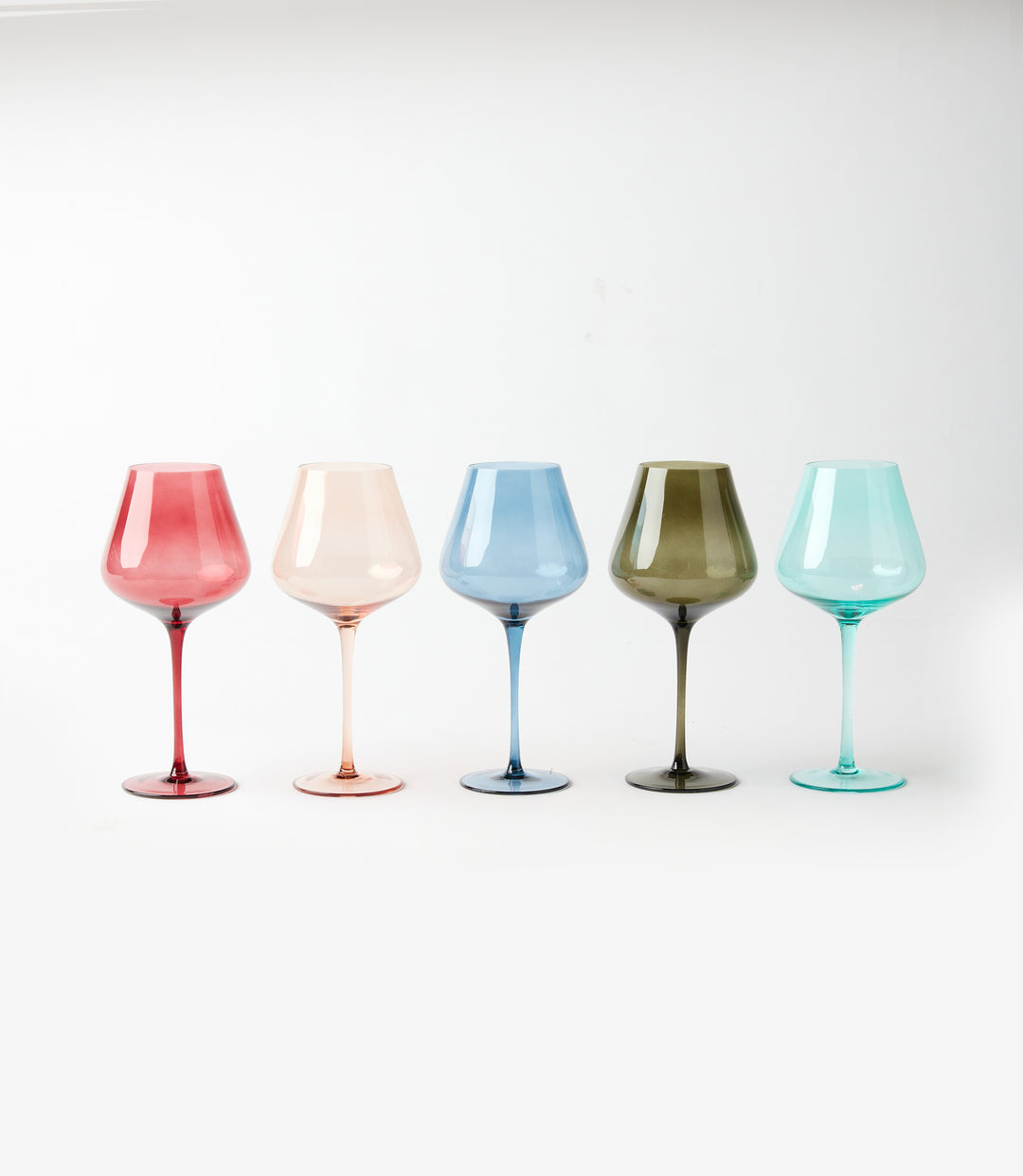 Colors Of Rome Wine Glasses, Set Of 5