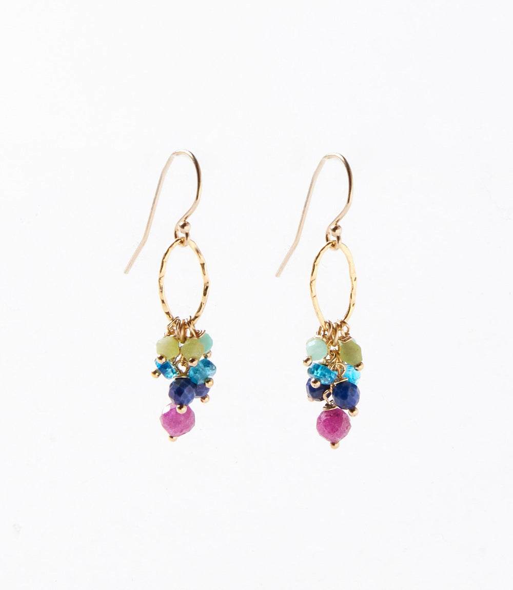 Aurora Cluster Earrings