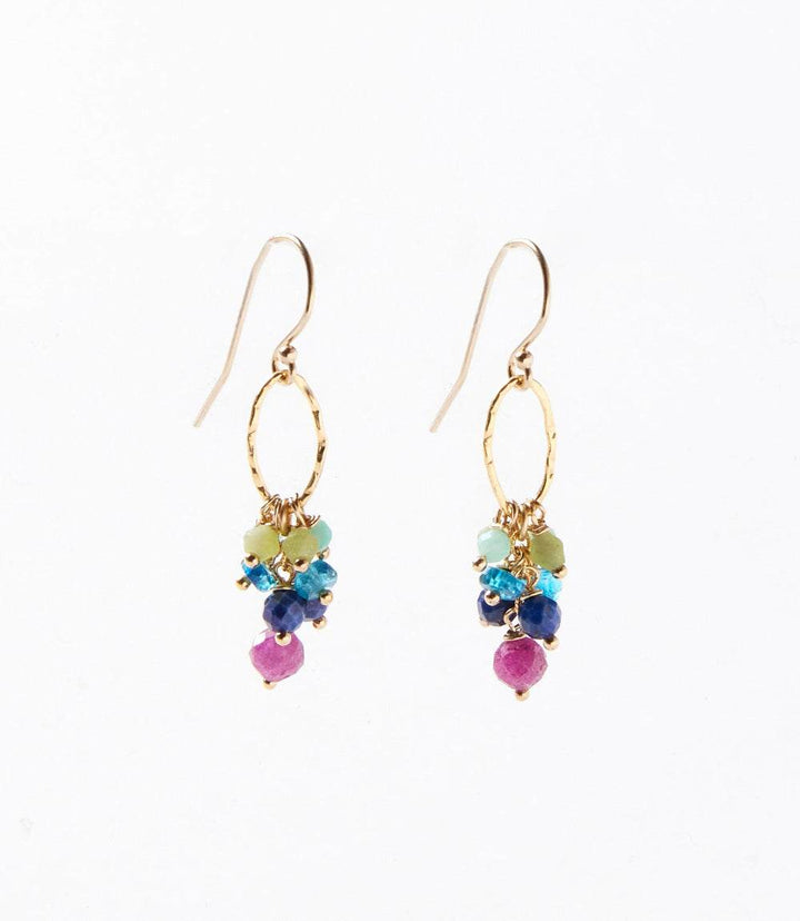 Aurora Cluster Earrings