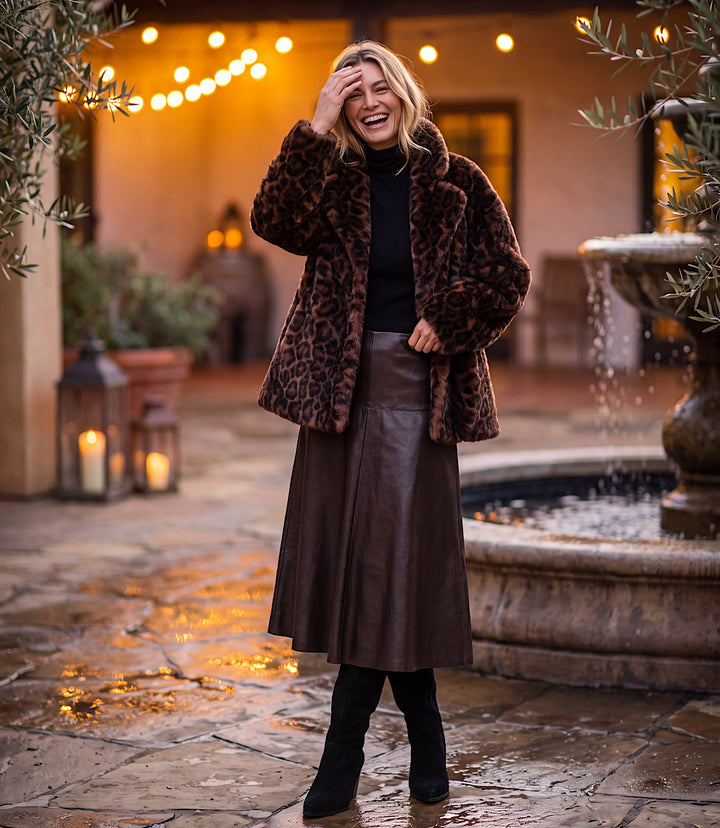Faux Fur Coat