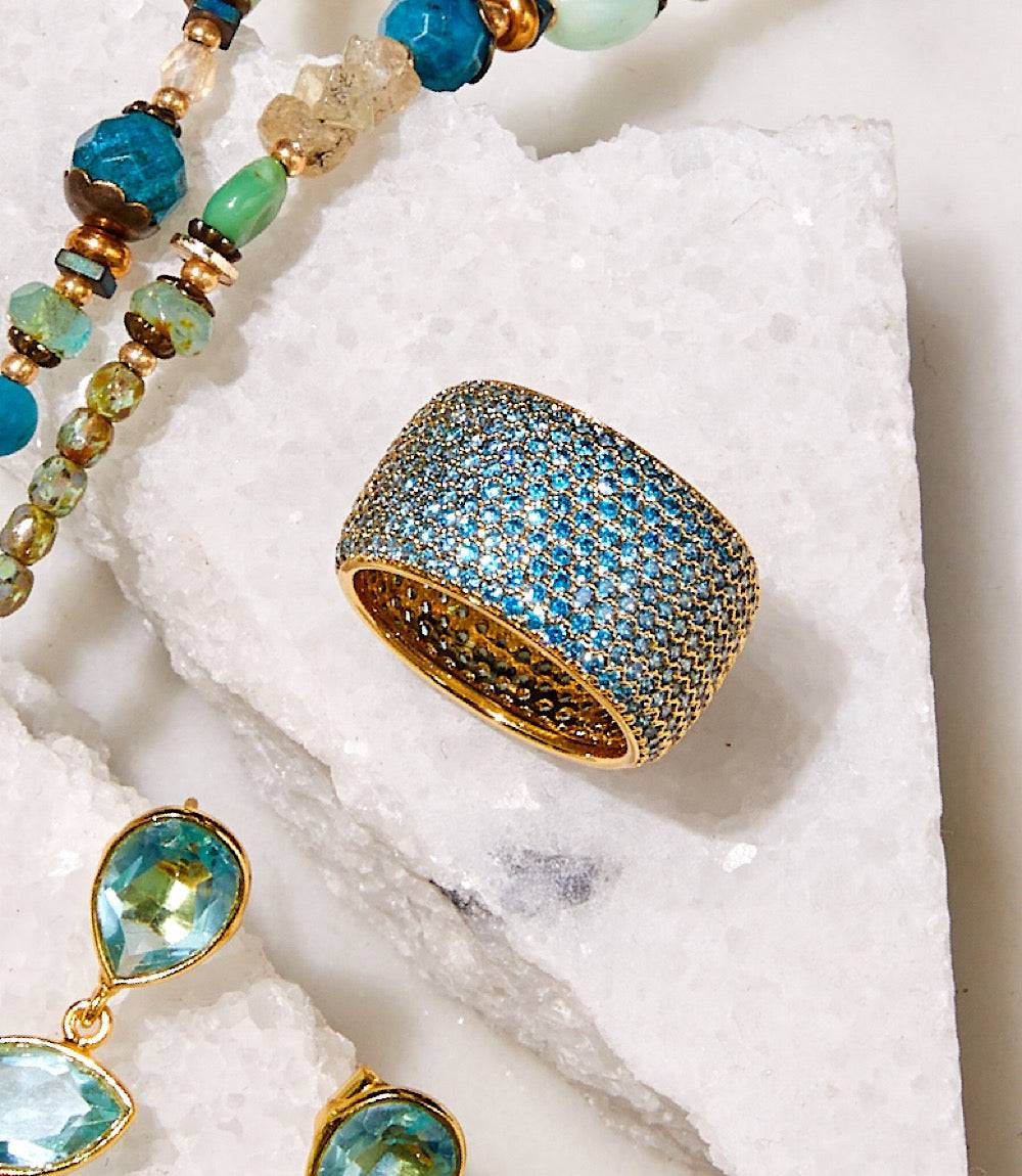 Colorful Crystal Ring