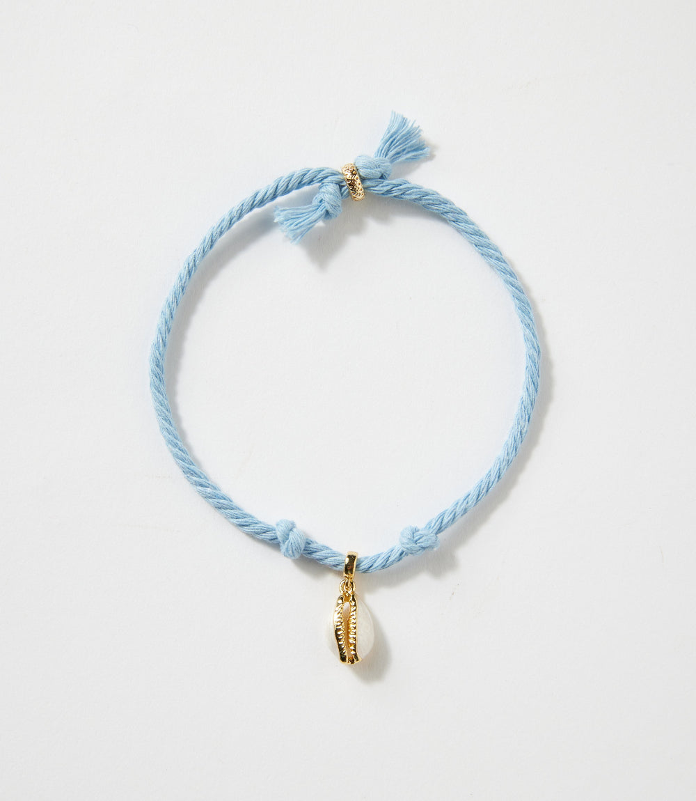Cowrie Shell Cord Bracelet