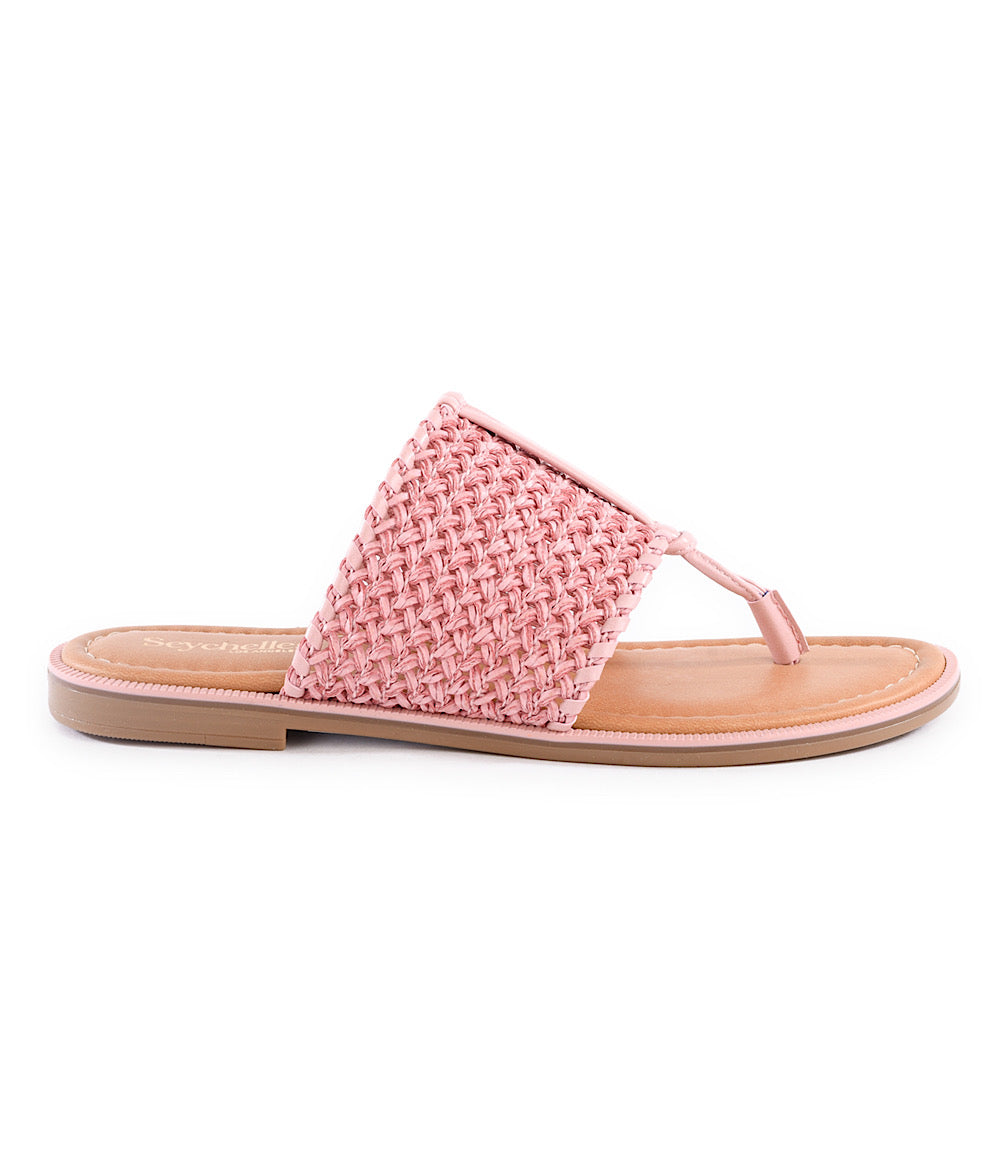 Florence Basketweave Thong Sandals