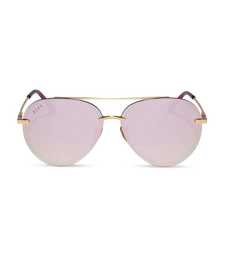 DIFF Lenox Mirror Polarized Aviators
