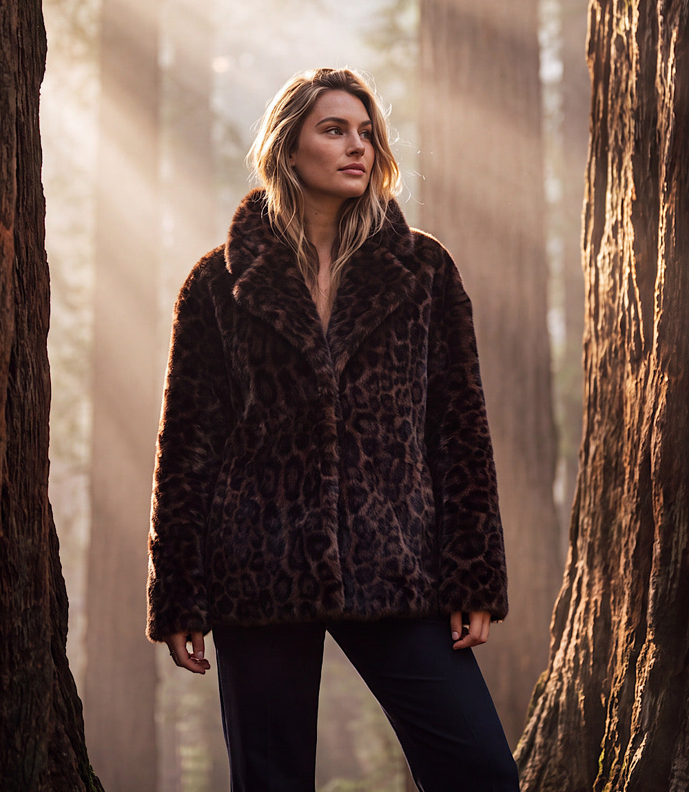 Faux Fur Coat