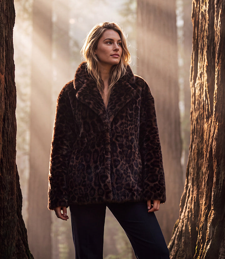 Faux Fur Coat