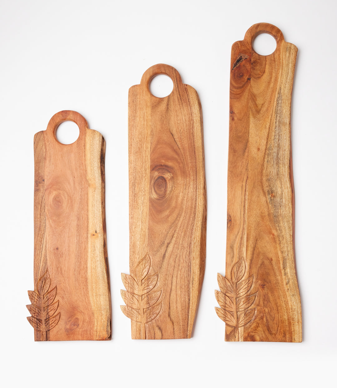 Leaf Wooden Large Serving Board