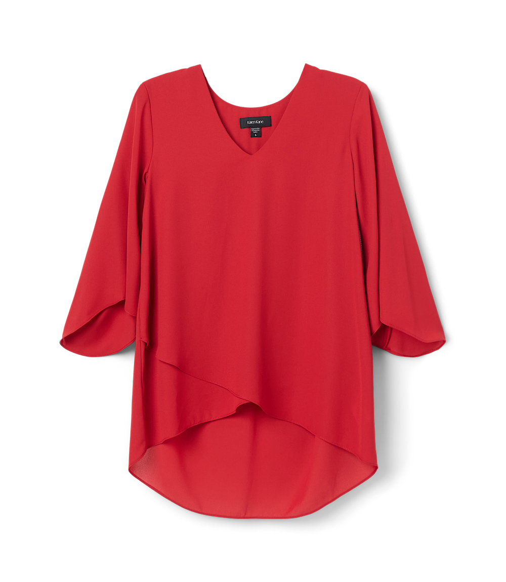 Bracelet Sleeve Asymmetric Top