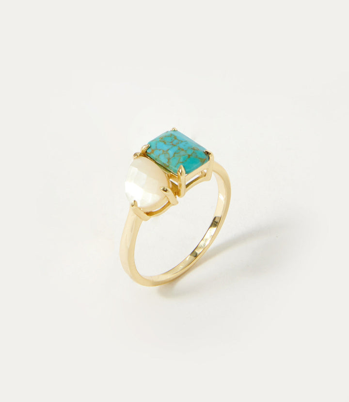 Perfect Pair Gemstone Ring