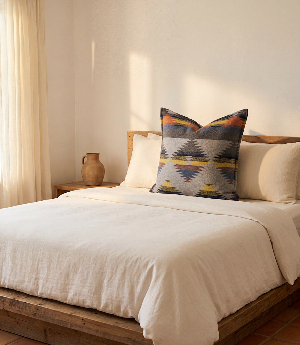 Jacquard Square Throw Pillow