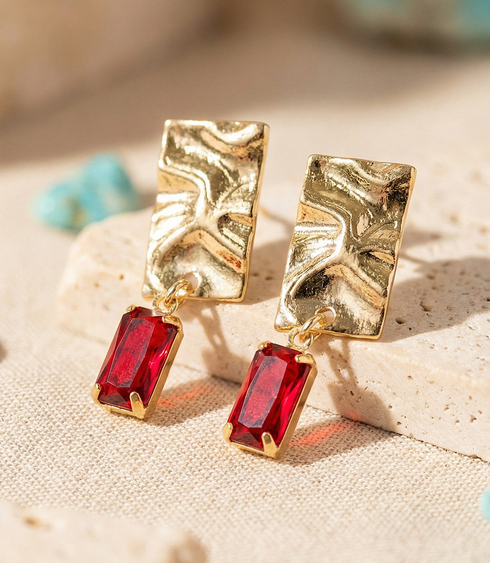 Reflection Drop Earrings