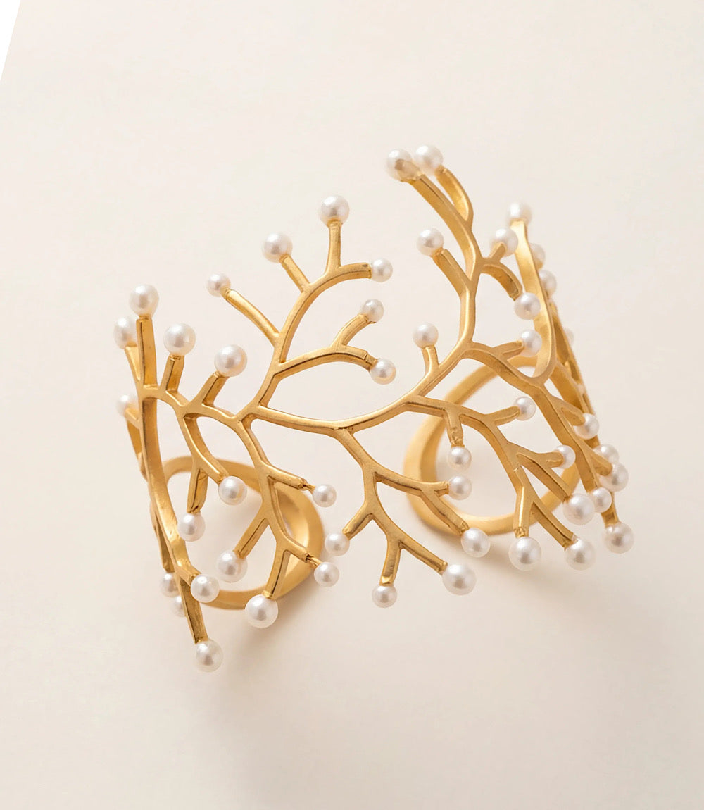 Coral Reef Cuff Bracelet
