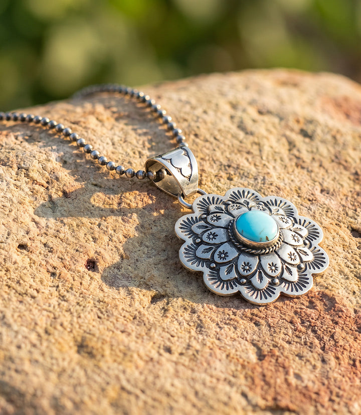 Golden Hill Embellished Pendant Necklace