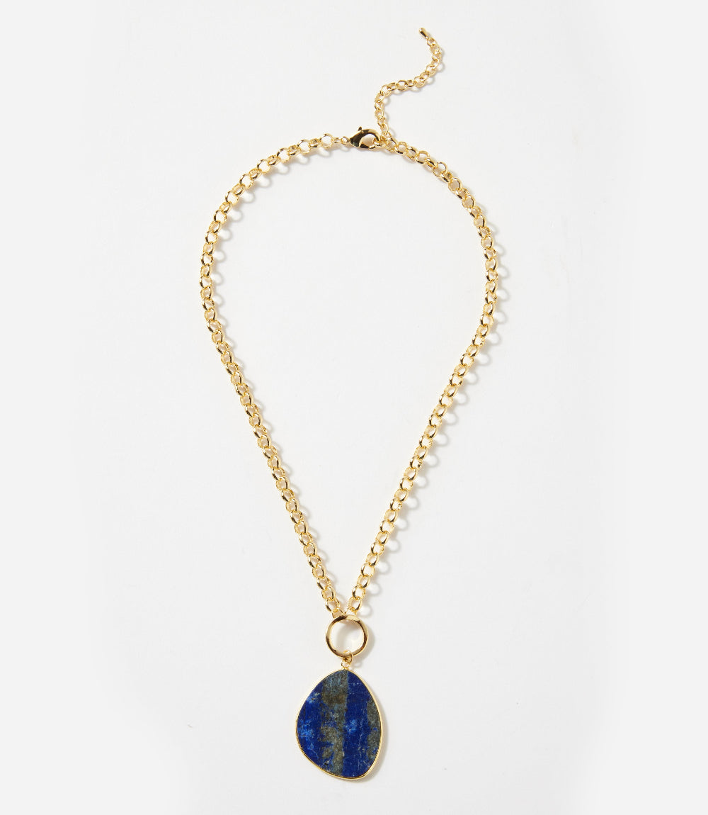 Lapis Pendant Necklace