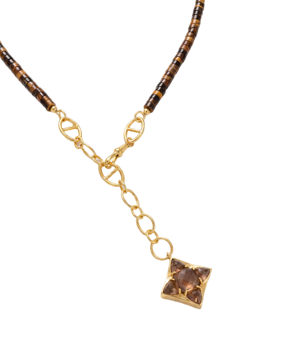 Tigers Eye Pendant Necklace