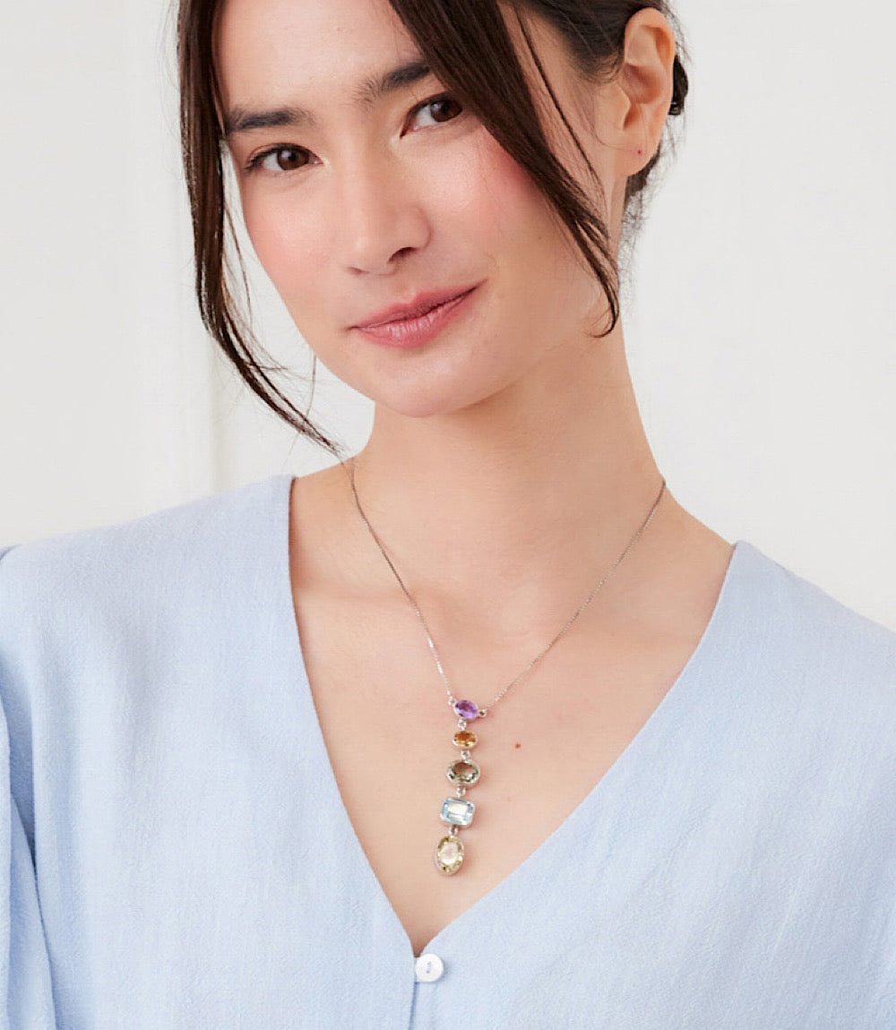 Multi Gemstone Necklace