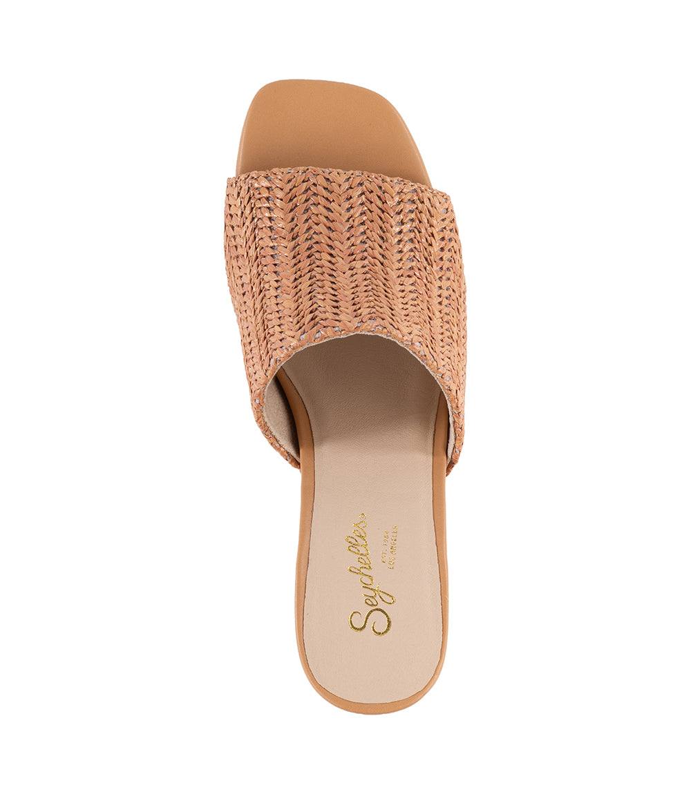 Seychelles Rafia Slides Seychelles Adapt Raffia High Heel Sandals with Comfort & Style – Karen Kane