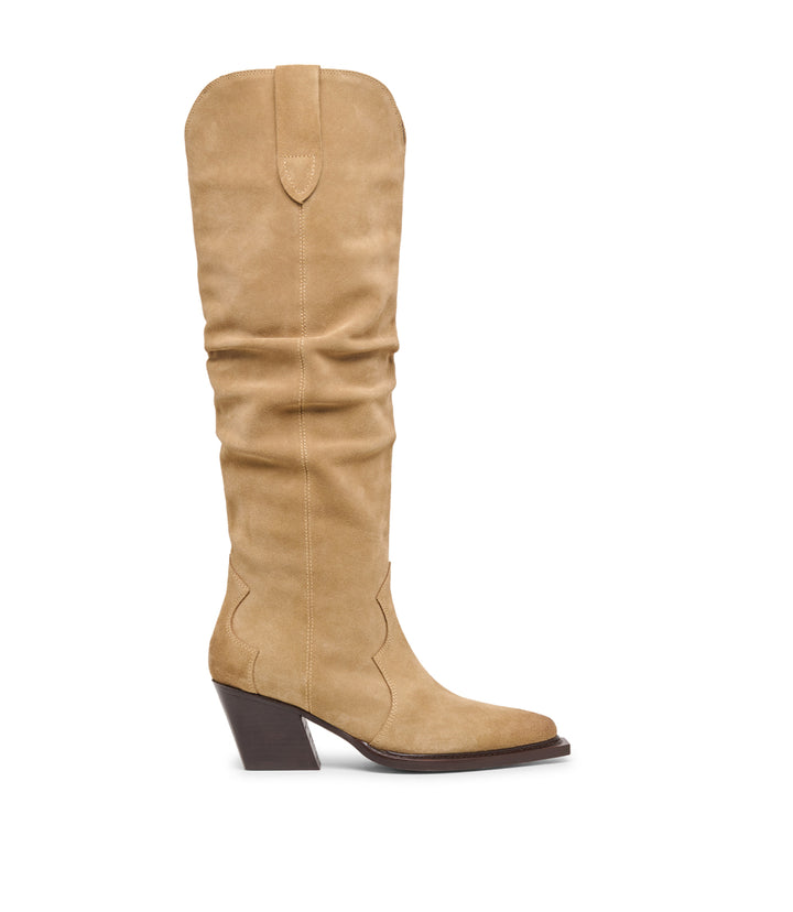 Dolce Vita Buckly Slouchy High Boots