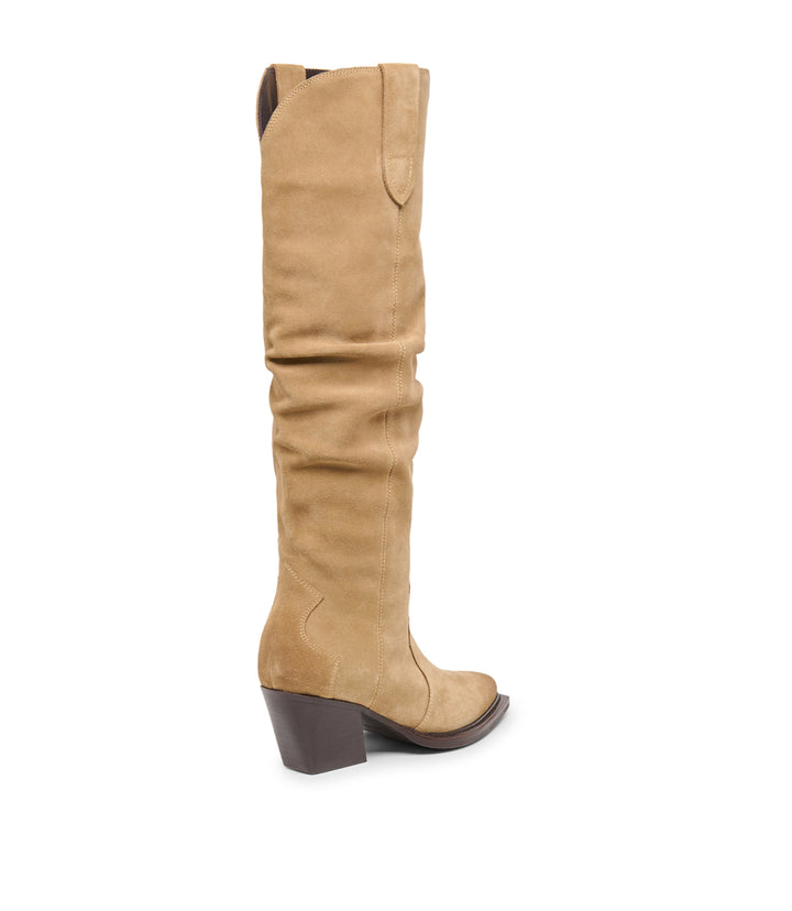 Dolce Vita Buckly Slouchy High Boots