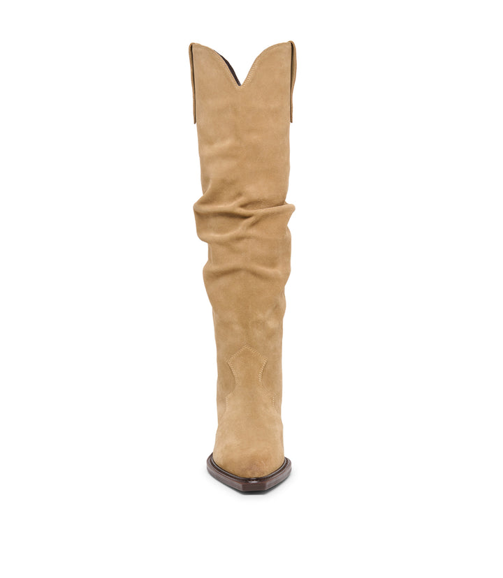 Dolce Vita Buckly Slouchy High Boots
