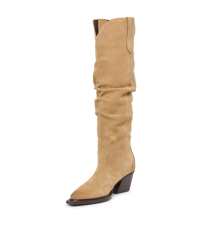 Dolce Vita Buckly Slouchy High Boots