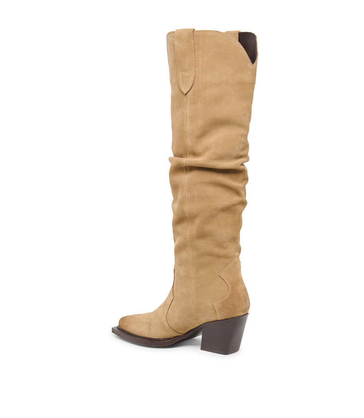 Dolce Vita Buckly Slouchy High Boots