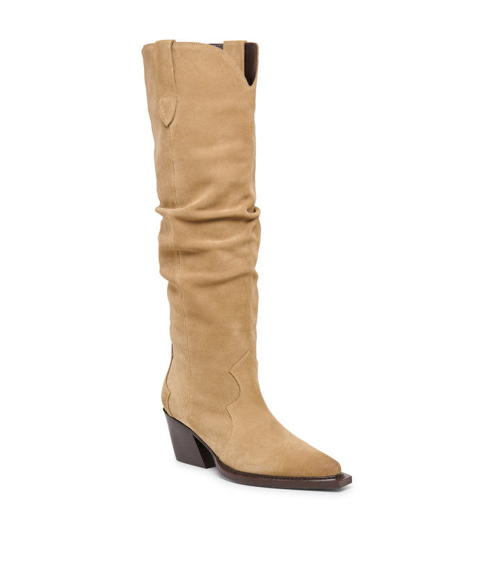Dolce Vita Buckly Slouchy High Boots